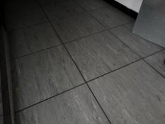Grey Square Suspended Floor Tile x 500