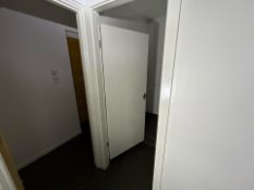 White Wood Doors x2