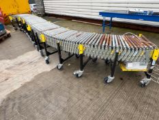 Powered Expandable Roller Conveyor