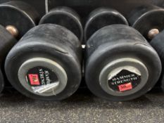 Hammer Strength 30kg Dumbbell Pair