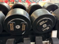 Hammer Strength 44kg Dumbbell Pair