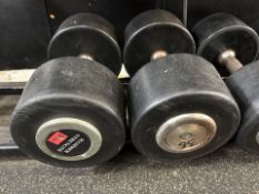 Hammer Strength 36kg Dumbbell Pair