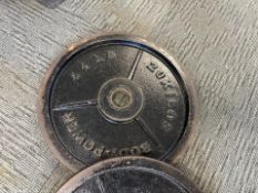 Bodypower 20kg Metal Plates x2