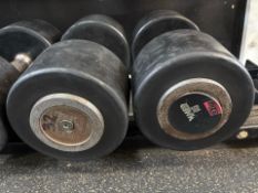 Hammer Strength 32kg Dumbbell Pair