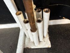 9 Slot Thin Barbell Rack