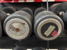 Hammer Strength 18kg Dumbbell Pair