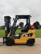 Caterpillar 2017 Gas powered forklift truck GP18NT rated capacity 1750kg 8185 hours