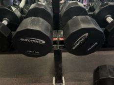 Eurosport 42.5KG Dumbbells x2