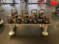 Set Of Escape Kettlebells & Stand