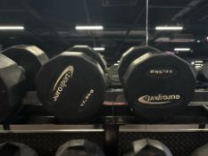 Eurosport 17.5kg Dumbbells x2