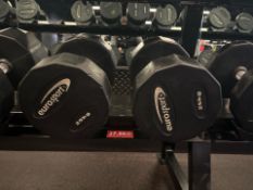 Eurosport 25KG Dumbbells x2