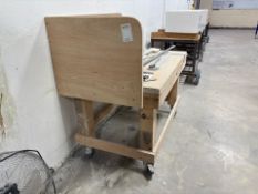 Mobile Wooden Table