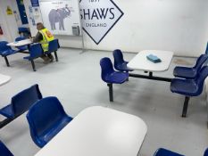 2 Sets of 4 Seat Canteen Benches- NEXT BID MEETS RESERVE