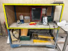 Metal Shelving Unit