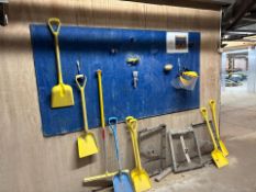 Equipment Storage Board and Tools