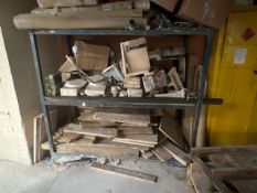 Blue Metal Shelving Unit