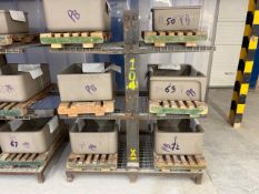 Metal Six Slot Folding Drying Rack