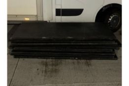 10 x Heavy Duty Gym Mats 1m x 2m - No Reserve
