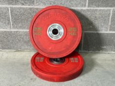 Pair of TuffTech 25KG Weight Plates - No Reserve