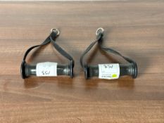 Pair Of Single Handle Cable Machine Attachments - No Reserve