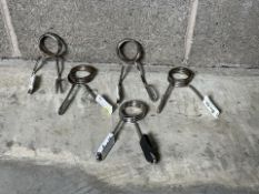 Assorted Barbell Spring Clamps - No Reserve