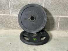 Pair Of 15KG Weight Plates - No Reserve