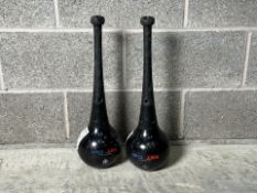Pair Of Wreck Method 4LB/1.8KG Exercise Clubs - No Reserve