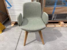 Orangebox Sea Salt Green Chair x3, No Reserve