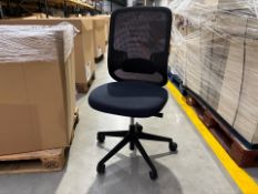 OrangeBox Posturite Bondai Black Task Chair, No Reserve