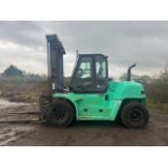 2008 Mitsubishi 12 tonne diesel forklift, 8944 Hours