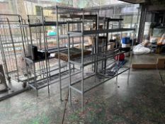 Metal Shelving Unit x3 - No Reserve