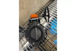 ** NO RESERVE ** Hayward Butterfly Valve 160mm