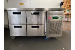 Genfrost Kitchen Bench Fridge - NO RESERVE