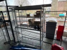Metal Shelving Unit x3 - No Reserve