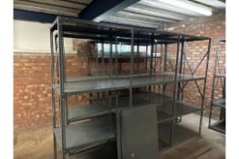 Metal Storage Racking x 24 Bays - NO RESERVE