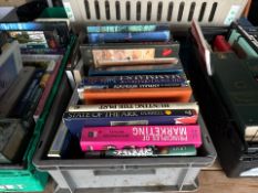 Crate Of Assorted Books - No Reserve
