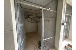 Metal Cage Quarantine Unit - NO RESERVE