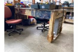 Wooden Workbench - NO RESERVE