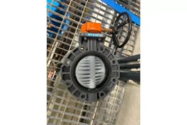 ** NO RESERVE ** Hayward Butterfly Valve 225mm