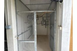 Metal Cage Quarantine Unit - NO RESERVE