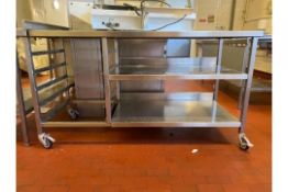 Stainless Steel Preparation Unit - NO RESERVE