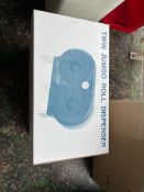 Twin Jumbo Roll Dispenser x3 - No Reserve