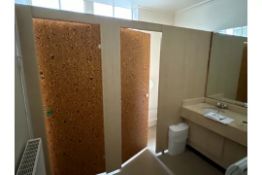 Entire Contents of Women’s Toilets Including Partitions and Hand Dryers - NO RESERVE