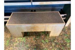 Wooden Display Bench x4 - NO RESERVE