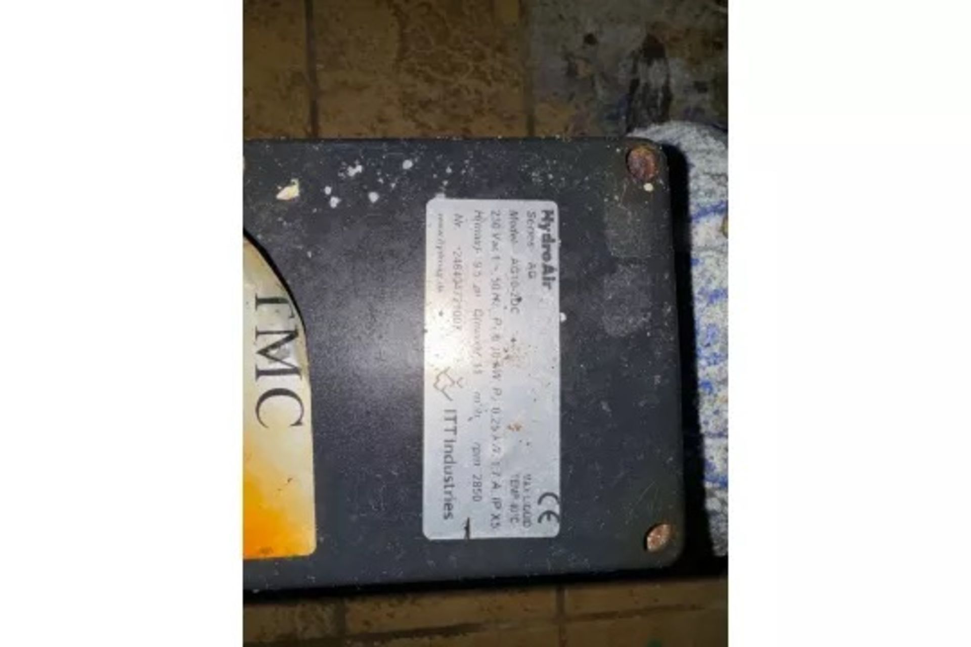 ** NO RESERVE ** Hydroair AG-10-2DC Pump - Image 3 of 4