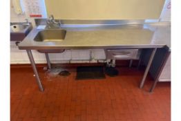 Stainless Steel Sink Unit - NO RESERVE