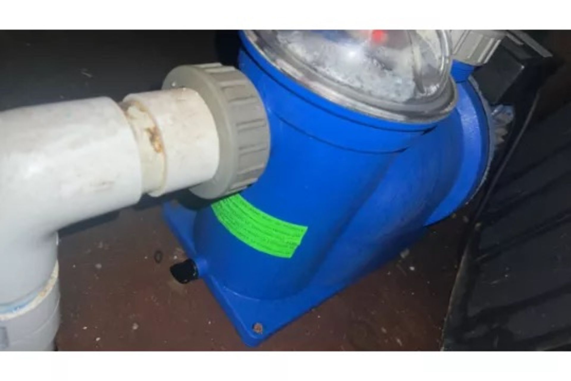 ** NO RESERVE ** Plastica AG8-2DC Pool Pump - Image 2 of 6