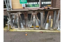 Wooden Outdoor Storage Unit - NO RESERVE