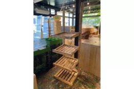 Faux-Wooden Display - NO RESERVE