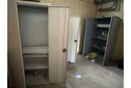 Metal Cabinets and Contents x 3 - NO RESERVE